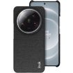 Xiaomi 14 Ultra 5G imak Ruiyi Cloth Texture PU + PC Case Black - 1