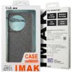 Xiaomi 14 Ultra 5G imak Ruiyi Cloth Texture PU + PC Case Black - 6