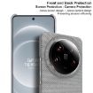 Xiaomi 14 Ultra 5G imak Ruiyi Cloth Texture PU + PC Case Dark Grey - 3