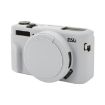 Canon PowerShot G7 X Mark II/G7X2 Grey Silicone Case with Lens Cover - 2