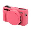 Canon PowerShot G7 X Mark II Silicone Case with Lens Cover - Peach Red - 2
