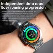 K59 IP67 BT5.0 Smart Watch 1.43" Voice Call/Sleep Detection Camo Green - 5