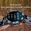 K59 IP67 BT5.0 Smart Watch 1.43" Voice Call/Sleep Detection Orange - 9