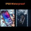UNIWA W888 HD+ Rugged Phone, 4GB+64GB, 6.3" Android 11, 4G, Black - 8