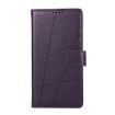 Xiaomi 14 Ultra Purple PU Leather Texture Embossed Phone Case - 2