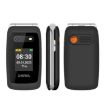 UNIWA V202T 4G Flip Phone, 2.4" Unisoc T107, SOS, FM, Dual SIM, 21 Keys - 1