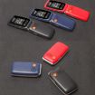 UNIWA V202T 4G Flip Phone, 2.4" Unisoc T107, SOS, FM, Dual SIM, 21 Keys - 8