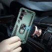 Samsung Galaxy S24+ 5G Shockproof TPU PC Case - Dark Green - 4