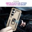 Samsung Galaxy S25+ 5G Shockproof Gold TPU PC Phone Case - 5