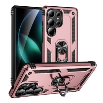 Samsung Galaxy S25 Ultra 5G Shockproof TPU + PC Case Rose Gold - 1