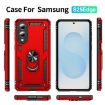 Samsung Galaxy S25 Edge 5G Shockproof Red TPU + PC Phone Case - 2