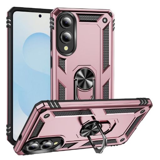 Samsung Galaxy S25 Edge 5G Shockproof Rose Gold TPU + PC Case - 1