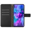 OPPO A5x 4G/5G Global Leather Phone Case - Rhombic Grid Texture Black - 3