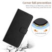 OPPO A5x 4G/5G Global Leather Phone Case - Rhombic Grid Texture Black - 6