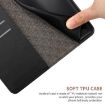 OPPO A5 5G Black Leather Phone Case - Rhombic Grid Texture, Global - 7
