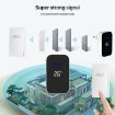 Wireless Doorbell with Temperature Display & Remote Control, EU Plug - 7