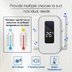 Wireless Doorbell & Elderly Pager with Temp Display, EU Plug - White - 2