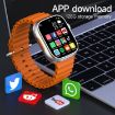 GS37 Smart Watch Phone, 1.95" Screen, 1GB+16GB, Android 9.0, 4G, Orange Gold - 7