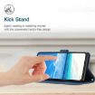 Xiaomi 14 Ultra Blue Leather Phone Case with Heart Emboss & Lanyard - 5