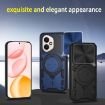For Honor 400 Global Blue Camshield Magnetic Holder Phone Case 156.5mm - 3