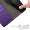 Xiaomi 14 Ultra Purple Rhombic Grid Leather Phone Case - 7