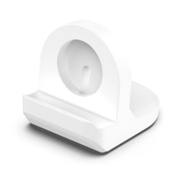 Google Pixel Watch 2 Silicone Charging Bracket - White (No Charger) - 1