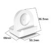 Google Pixel Watch 2 Silicone Charging Bracket - White (No Charger) - 2