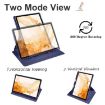 Samsung Galaxy Tab S10+/S9+ Dark Blue 360 Rotation Leather Case - 3