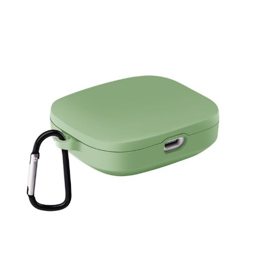Xiaomi Redmi Buds 5 Green Shockproof TPU Earphone Case with Hook - 1