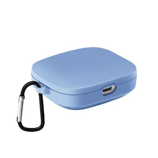 Xiaomi Redmi Buds 5 Shockproof TPU Case with Hook - Sky Blue - 1