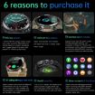 K56 Pro 1.39" Smart Wristband with Heart Rate & Blood Pressure Monitor - 3