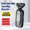 JNN C11 1080P HD Audio Video Recorder, 64GB Memory, Black - 2