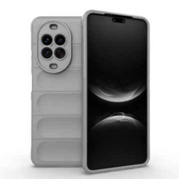Huawei nova 14 Pro 5G Magic Shield TPU Flannel Phone Case Grey - 1