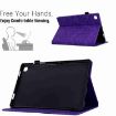 Samsung Galaxy Tab A7 10.4 2020 T500 Purple Rhombus TPU Leather Case - 6