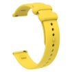 Universal 18mm Yellow Silicone Watch Band with Reverse Buckle - 3