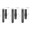 Universal 20mm Purple Silicone Watch Band with Reverse Buckle - 4