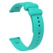 Teal 20mm Universal Silicone Watch Band with Reverse Buckle - 3