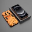 Xiaomi 14 Ultra 5G Punk Armor Phone Case with Holder - Orange - 2