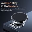 Magnetic Alloy Foldable Car Dashboard Phone Holder Silver - ZF016 - 5