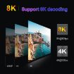 H96 Max V58 Android 12 TV Box, 4GB+32GB, Quad-core Cortex-A76/A55 UK Plug - 6