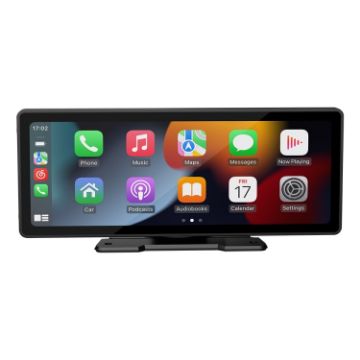 B5303 10.26" Portable Car MP5 Player with CarPlay/Android Auto - Black - 1