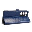 OPPO A5 5G/4G Global Honeycomb Dot Texture Leather Case - Blue - 5
