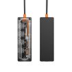 SW4U-A 5 in 1 USB to Type-C + 4 USB3.0 HUB Docking Station - Grey - 2