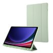 Samsung Galaxy Tab S9+/S10+ Green TPU Leather Case with Pen Slot - 1
