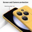 Infinix Hot 40/Pro Yellow Liquid Silicone Dropproof Phone Case - 5