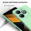 Infinix Smart 8 Green Liquid Silicone Dropproof Full Coverage Case - 5