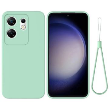 Infinix Zero 30 4G Green Liquid Silicone Dropproof Phone Case - 1