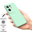 Infinix Zero 30 4G Green Liquid Silicone Dropproof Phone Case - 3