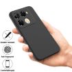 Infinix Note 40 Pro/Pro+ 5G Black Silicone Dropproof Phone Case - 5