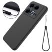 Infinix Note 40 4G Black Liquid Silicone Dropproof Phone Case - 2